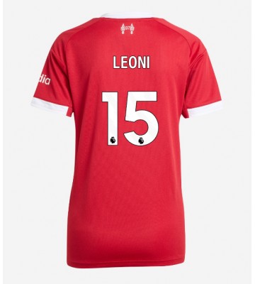 Liverpool Giovanni Leoni #15 Replik Heimtrikot Damen 2025-26 Kurzarm
